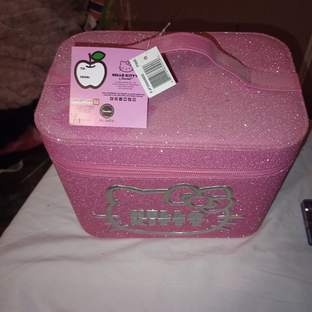 Hello Kitty Pink Glitter Bag